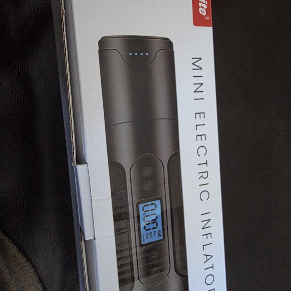 New Black Mini Electric Inflator